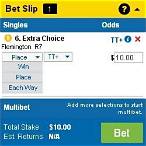 how to place a bet on the melbourne cup